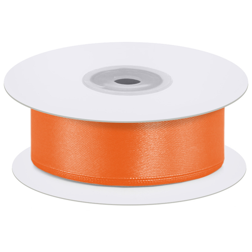 Лента атласная, 1 м ширина 1,2 см, Персиковый, Дон Баллон