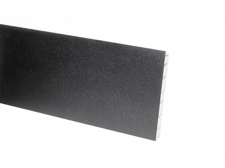 Цоколь Черный  Н-100х4000 съемный уплотнитель