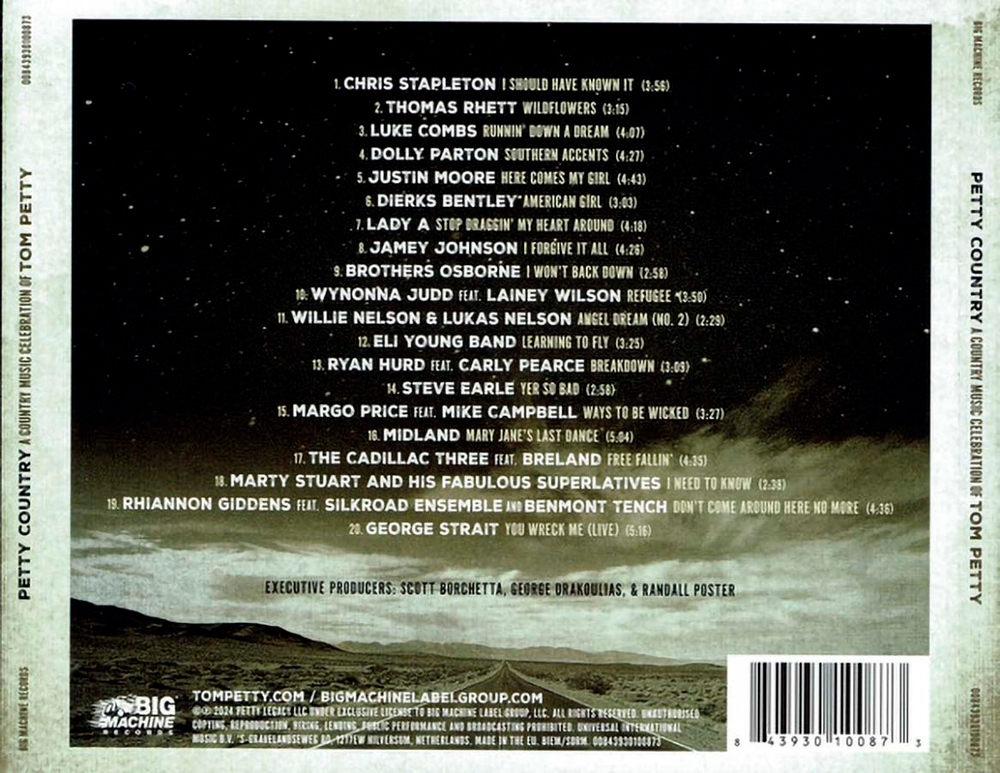 Сборник / Petty Country: A Country Music Celebration Of Tom Petty (CD)