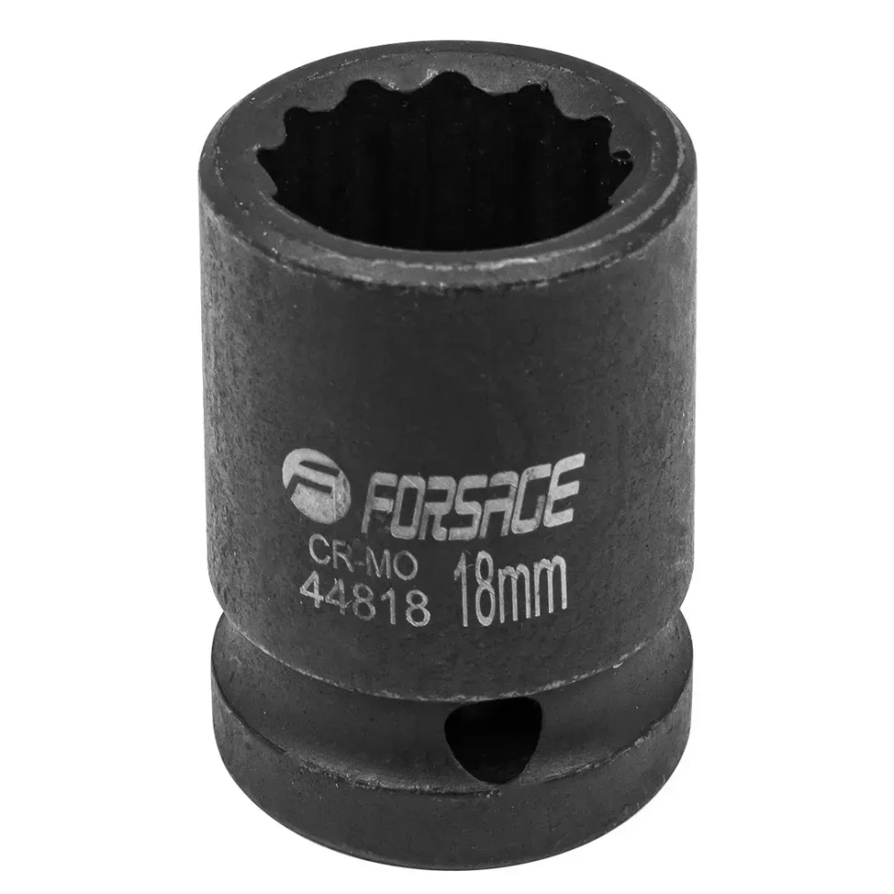 Головка ударная 18мм 12гр. 1/2'' Forsage F-44818