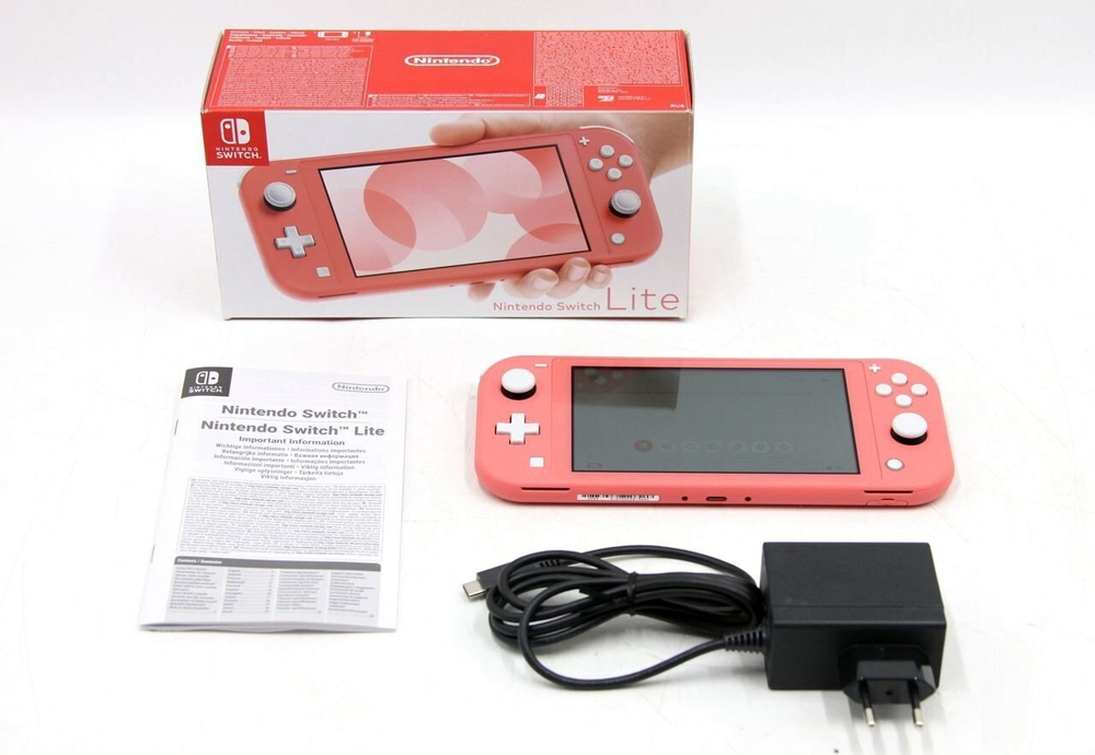 Nintendo Игровая приставка Nintendo Switch Lite (цвет коралловый)