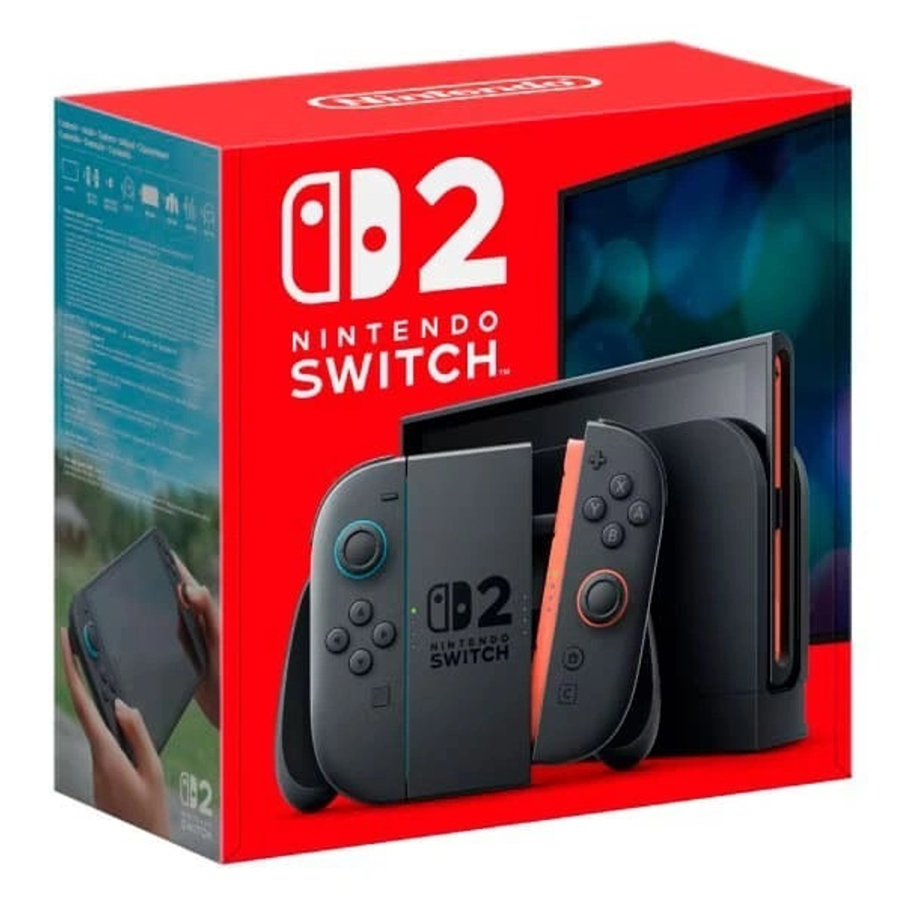 Игровая консоль Nintendo Switch 2, Чёрная