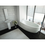 Акриловая ванна 150х90 см Azario Kapris AV.0002150 белая