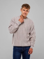 Джемпер с декоративным эффектом