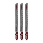 БИБЕР 85272 Полотна по дерев для эл. лобз. 74/2,7 мм Т101B чистый рез 3шт---