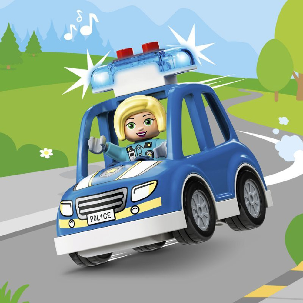 Конструктор LEGO DUPLO Town 10959 Полицейский участок и вертолёт