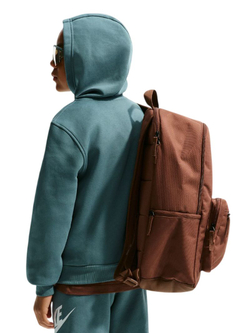 Кофта для мальчика теннисная Nike Kids Sportswear Club Fleece - mineral slate/white