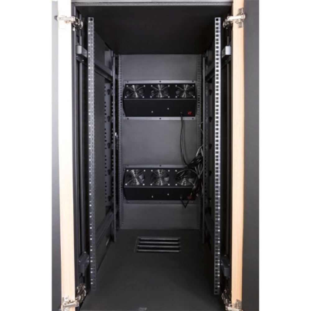 Шкаф напольный 19", 42U Lanmaster LAN-DC-CBSP-42U-WD