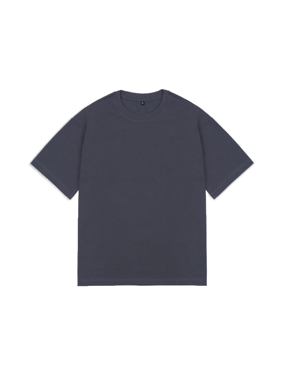 Футболка оверсайз (графит) 230 г