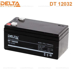 Аккумуляторная батарея Delta DT 12032 (12V / 3.3Ah)