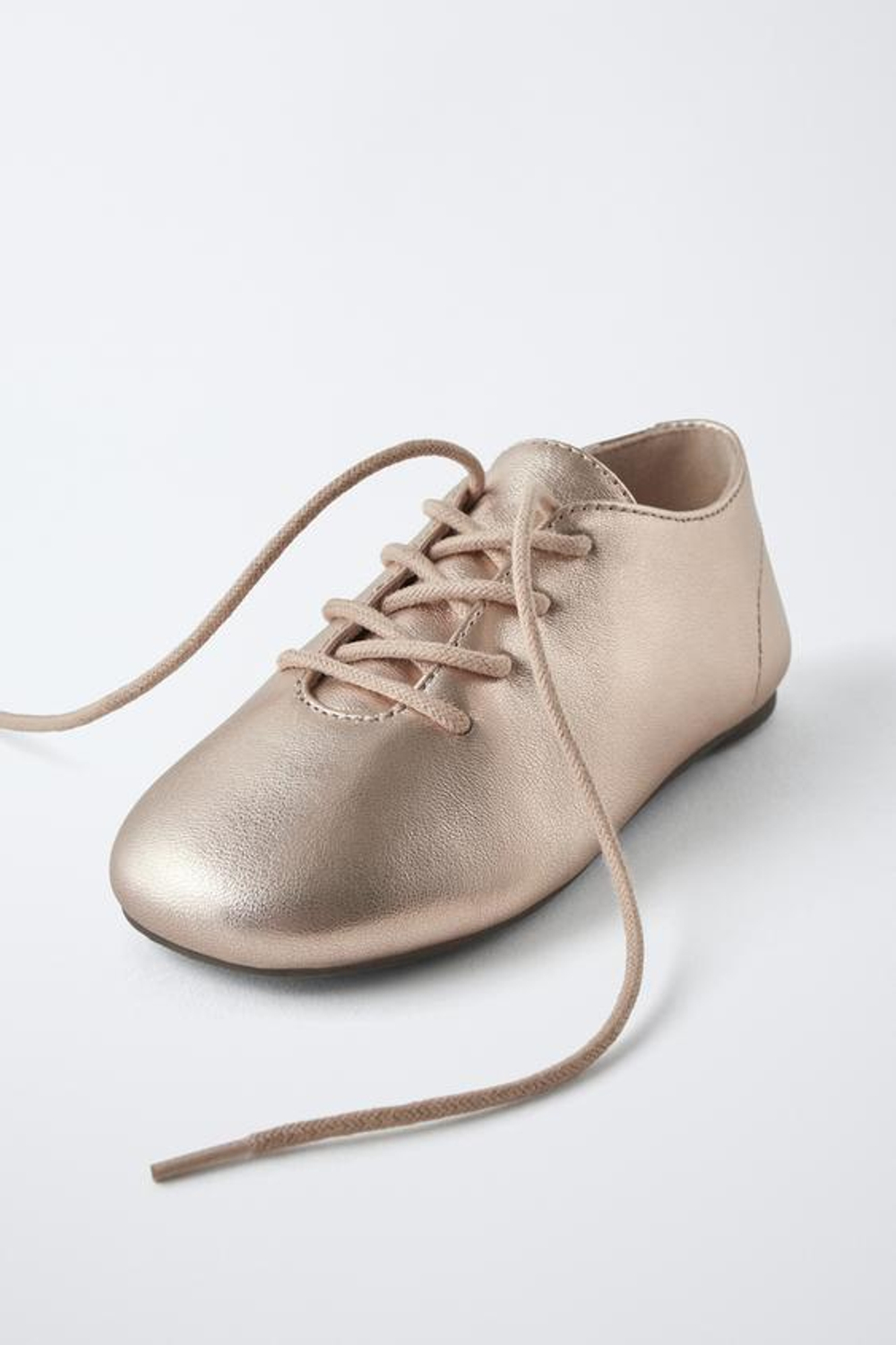 ZARA КОЖАНЫЕ ТУФЛИ, РОЗОВЫЙ