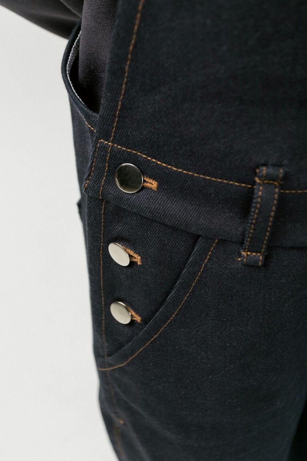 Купить Комбинезон Dark Blue/Brown Джинсовый Комбинезон Dark Blue/Brown Джинсовый