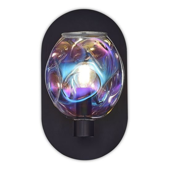 SL1188.401.01 Бра ST-Luce Черный/Радужный E14 1*40W IDESIA