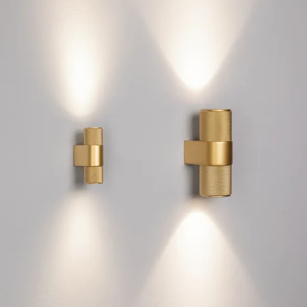 Светильник SP-SPICY-WALL-MINI-TWIN-S104x39-2x3W Day4000 (GD, 40 deg, 230V) (Arlight, IP20 Металл, 3 года) 035563