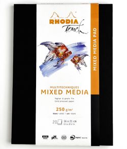 Скетчбук для смешанных техник Rhodia Touch (116187C) 3