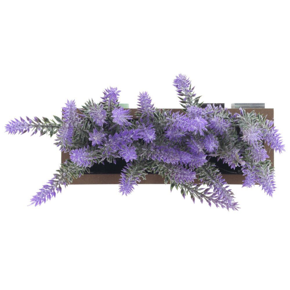 GAEM Цветочная композиция "Лаванда", L17 W6 H17,5 см