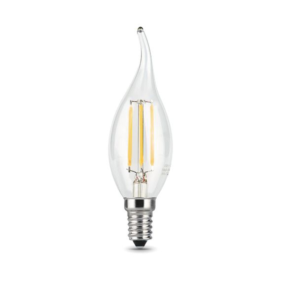 Лампа светодиодная Gauss E14 5W 2700K прозрачная 104801105