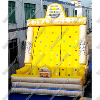 Коммерческий надувной скалодром "Тутанхамон"