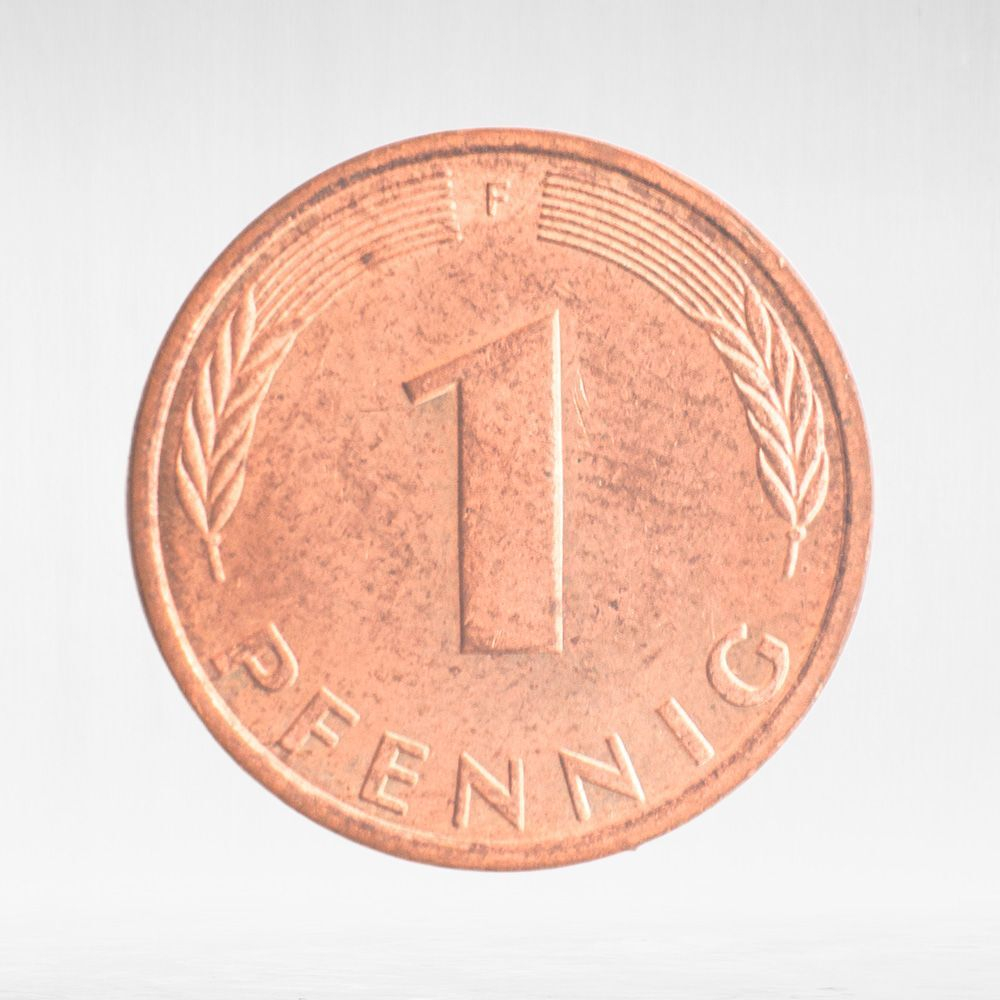 Germany, 1 Pfennig, 1993, (Stuttgart Mint - "F"), XF