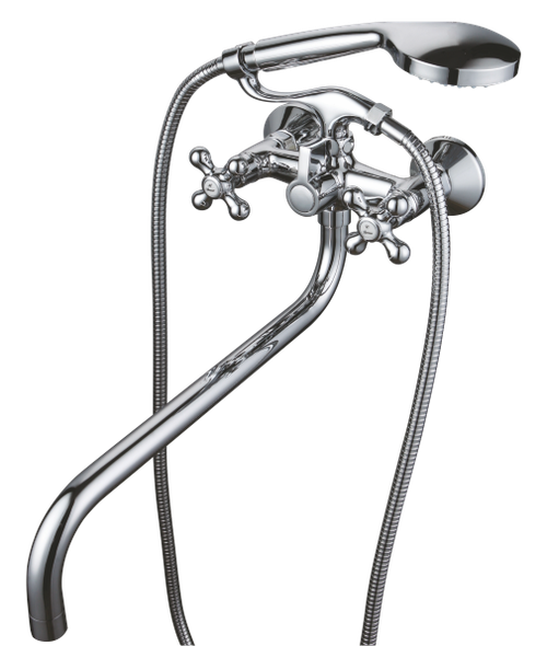 17041 Смеситель двухвентельный для ванны "GANZER"