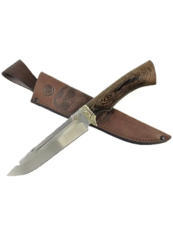 Нож Щука, кованый, полированный ст.95х18, венге, литьё