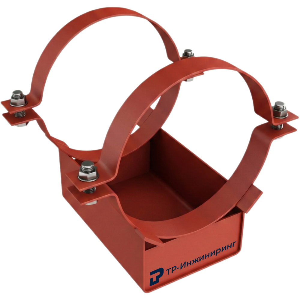 Опора корпусная хомутовая ОСТ 36-146-88 тип КХ 273-КХ-А22