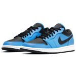 Кроссовки Air Jordan 1 Low University Blue Black