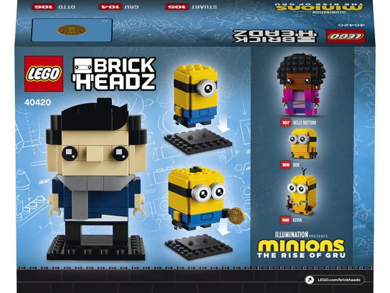 LEGO BrickHeadz 40420 Сувенирный набор Грю, Стюарт и Отто