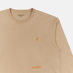  Лонгслив мужской Carhartt WIP Chase артикул:I026392_sable - купить в магазине Дайс
