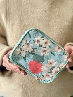 Пенал-оганайзер для хранения вязальных спиц и принадлежностей для рукоделия