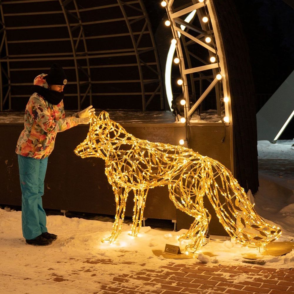 светодиодная фигура "Лисичка"