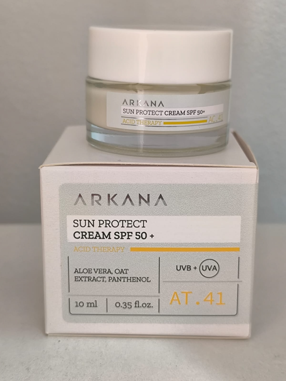 Суперлегкий солнцезащитный крем с SPF 50 от лучей UVA/UVB Sun Protect Cream SPF 50+ 10 мл