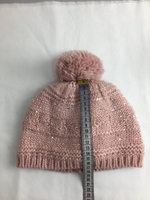 Шапка розовая 6/8 лет