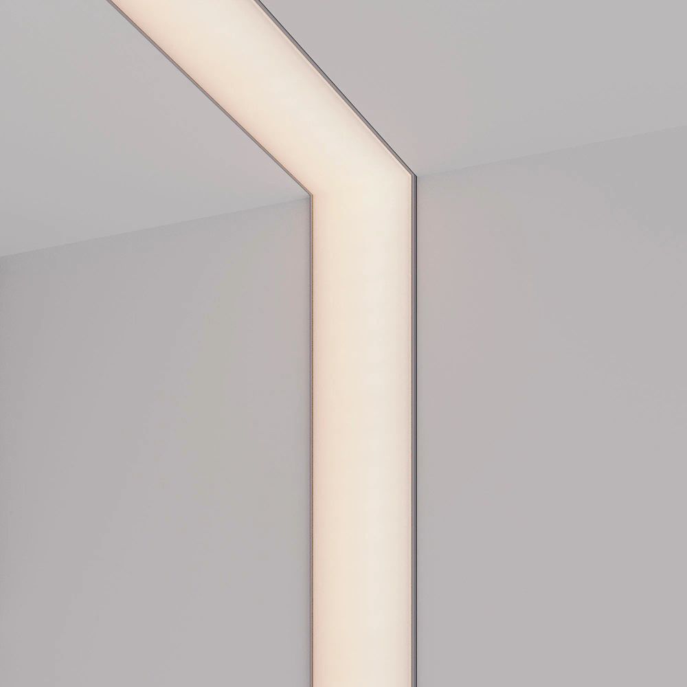 Профиль FANTOM-W20-H10-2000 ANOD (Arlight, Алюминий) 047360