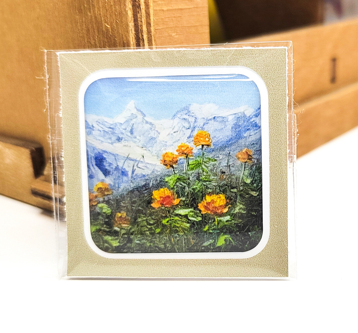 Объемная наклейка Горные стражи