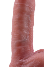 Вибратор-пульсатор реалистичный, Mr.Baton, RealMotion, силикон, 21см, Ø4