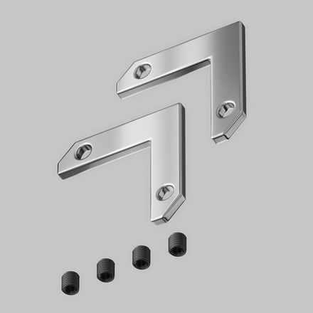 Уголковый соединитель 90° для профиля Exility в натяжной потолок (2шт)