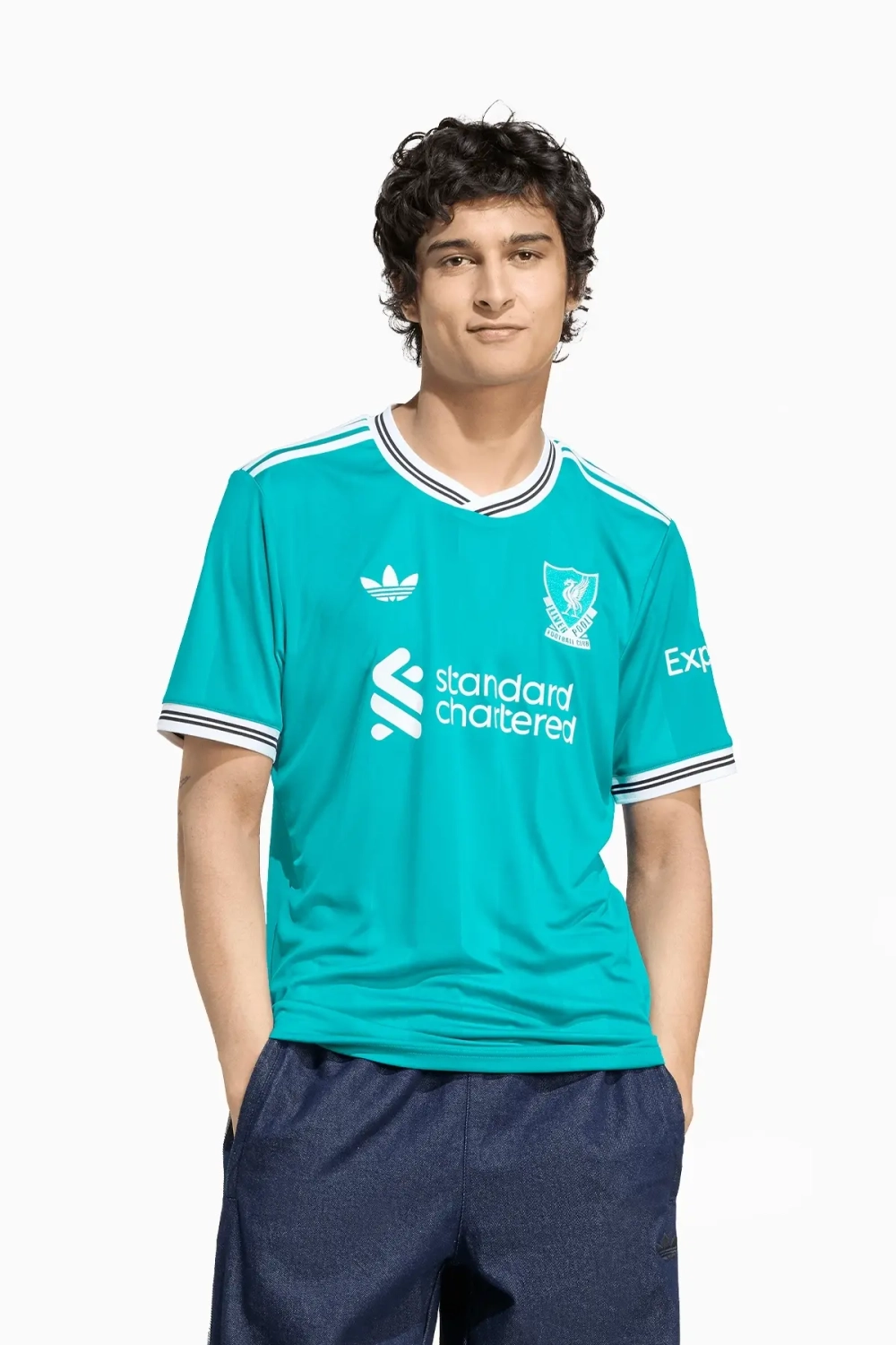 Футболка adidas Liverpool FC 25/26 3rd - бирюзовый