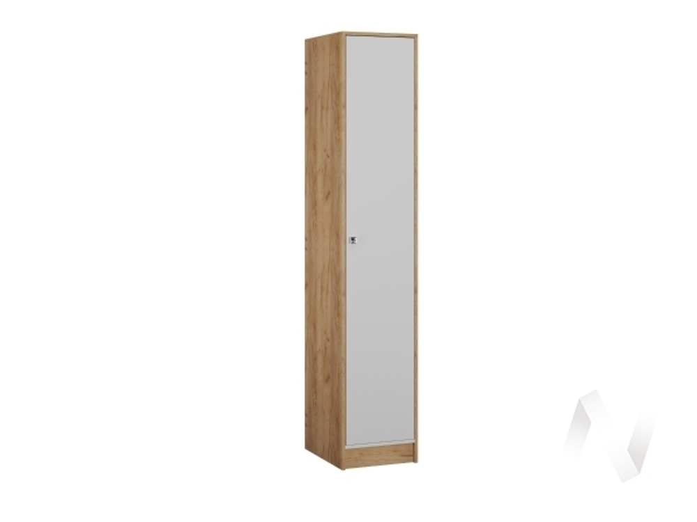 Пенал ЯПП-1 Прихожая Ямайка (дуб крафт золотой/белый)