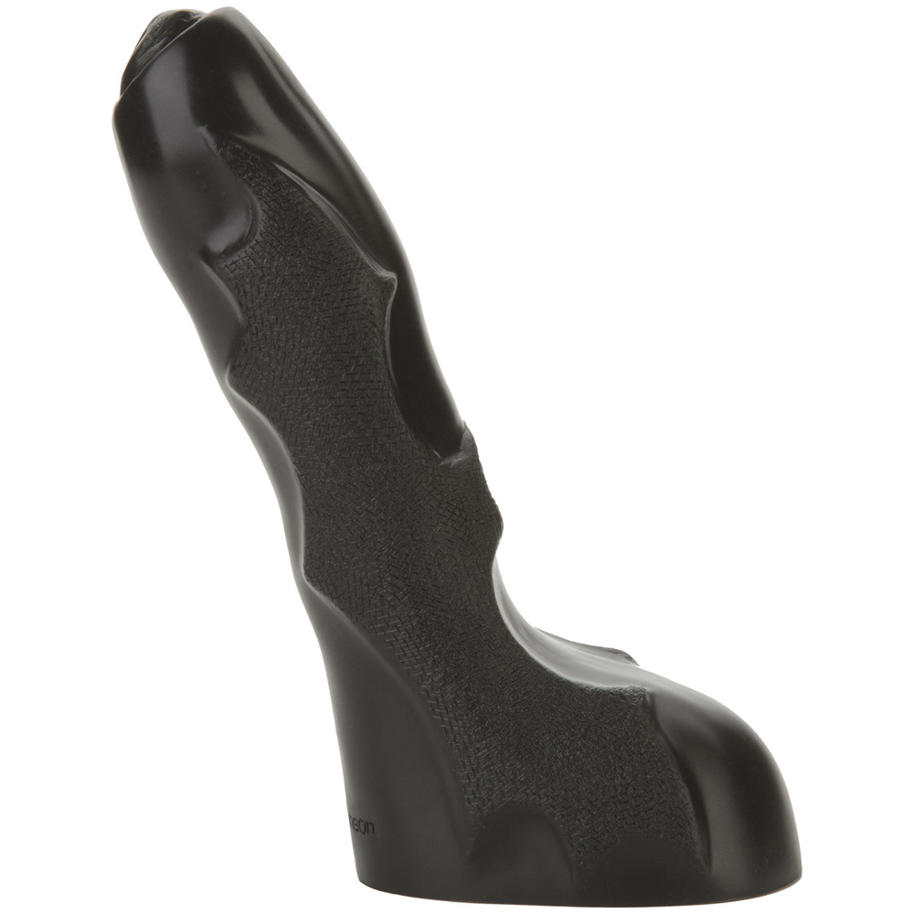 Черный фаллоимитатор Бэтмена SUPER HUNG HEROES The Caped Cock - 17 см. (Цвет: черный)