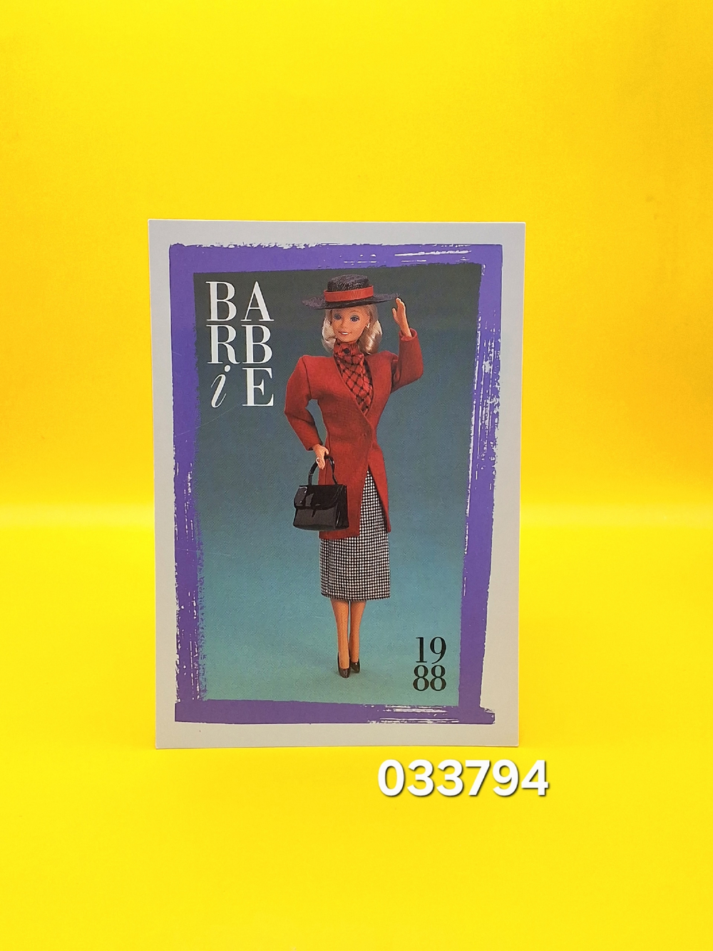 Аксессуар винтажная карточка Барби 90х 033794