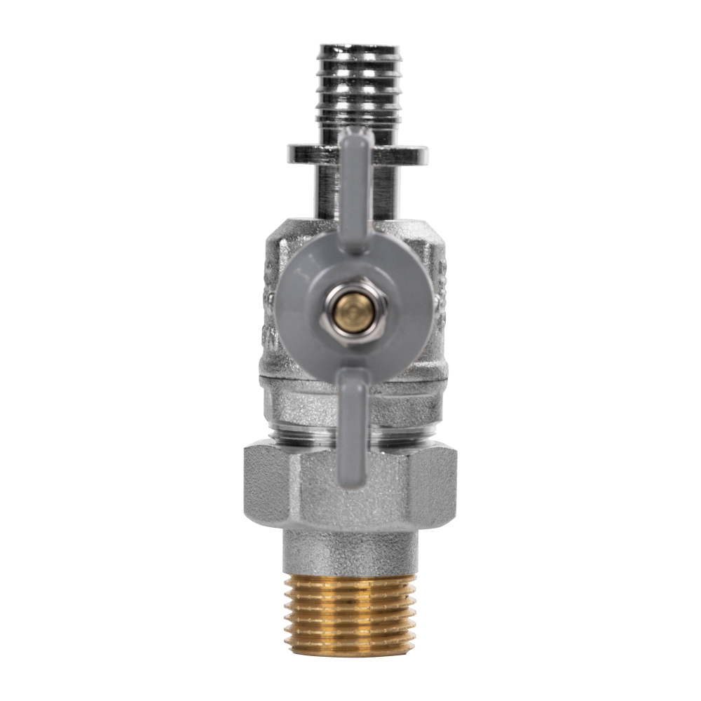 Кран шаровый с аксиальным соединением НГ 16×1/2"