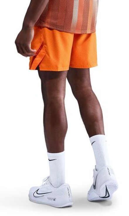 Теннисные шорты Nike Court Victory Dri-Fit 7in Tennis - bright ceramic/campfire orange/white