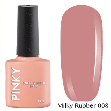 База камуфлирующая Pinky Milky Rubber Base №08