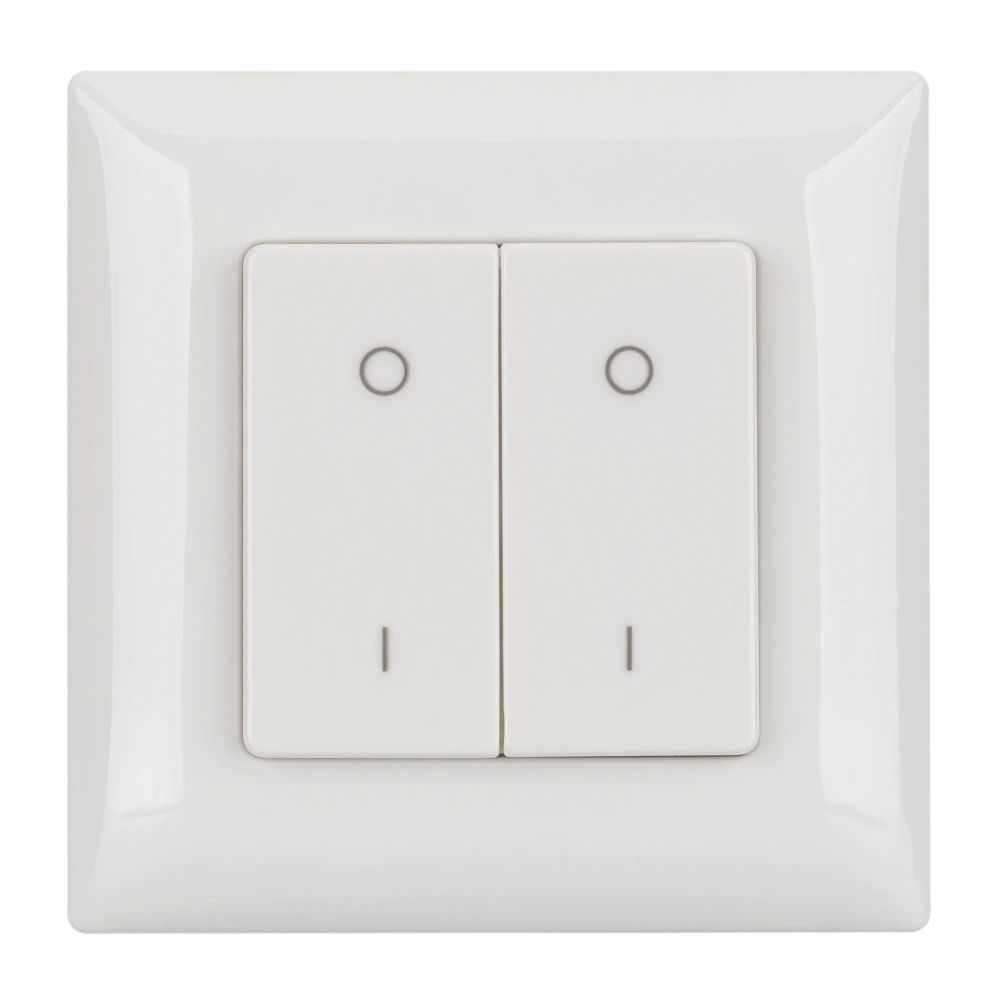 Панель SMART-P47-DIM-P-SUF (3V, 2 зоны, Knob, 2.4G) (Arlight, Пластик) 028301