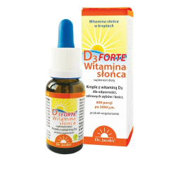 Капли для приема внутрь Dr. Jacob's Vitamin D3 Forte, 20 мл
