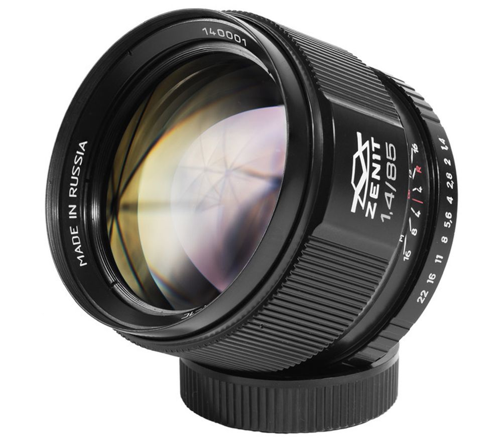 Объектив Зенит МС Зенитар-C 1,4/85 для Canon EF