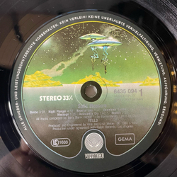 Винтажная виниловая пластинка LP Yello Solid Pleasure (Германия 1981)