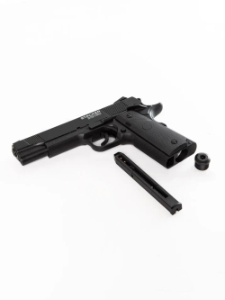 Пистолет пневм. Stalker S1911RD (аналог Colt 1911) к.4,5мм, металл-пласт,120м/с,блоуб