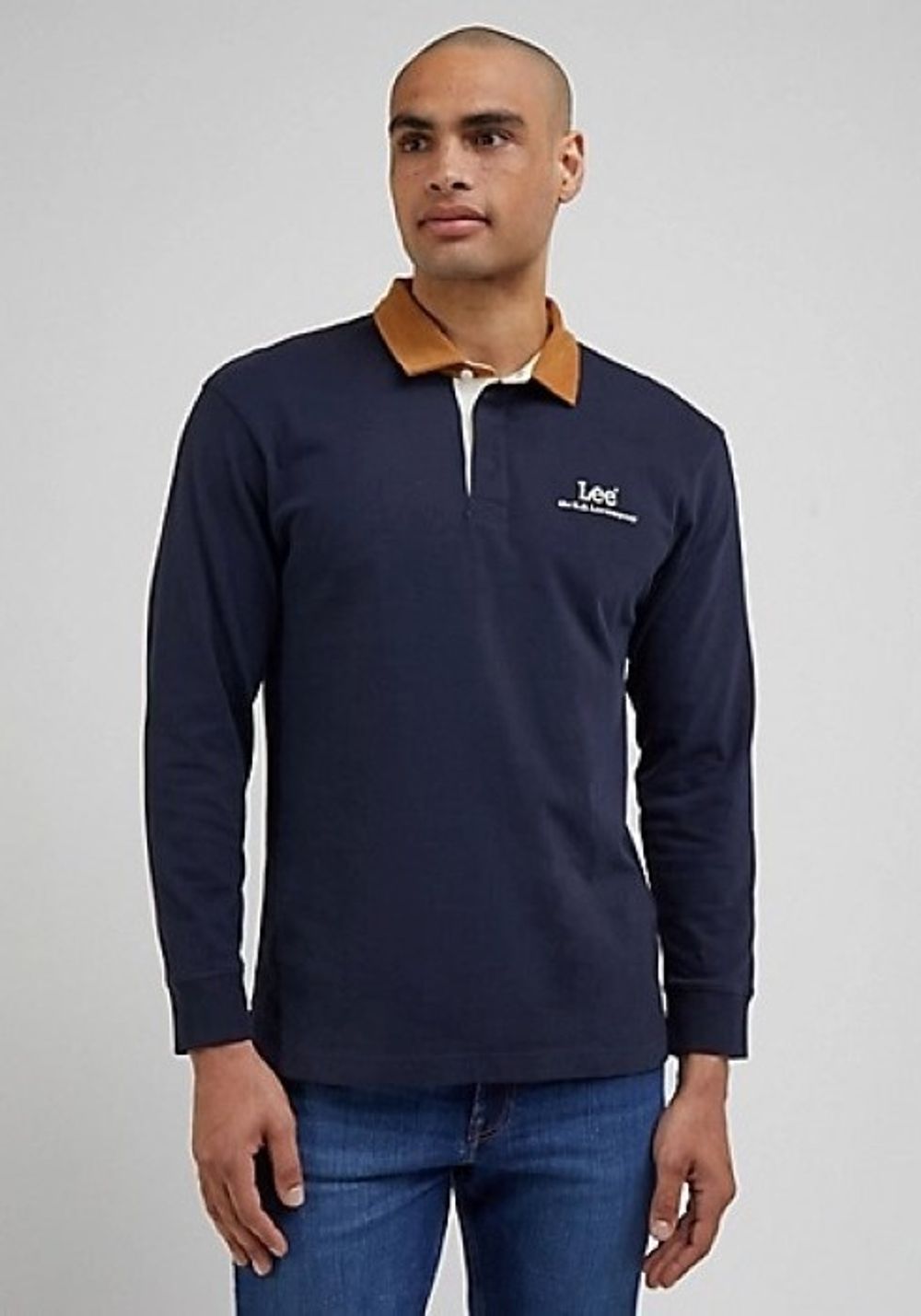 Рубашка LS CONTRAST COLLAR POLO 112341800